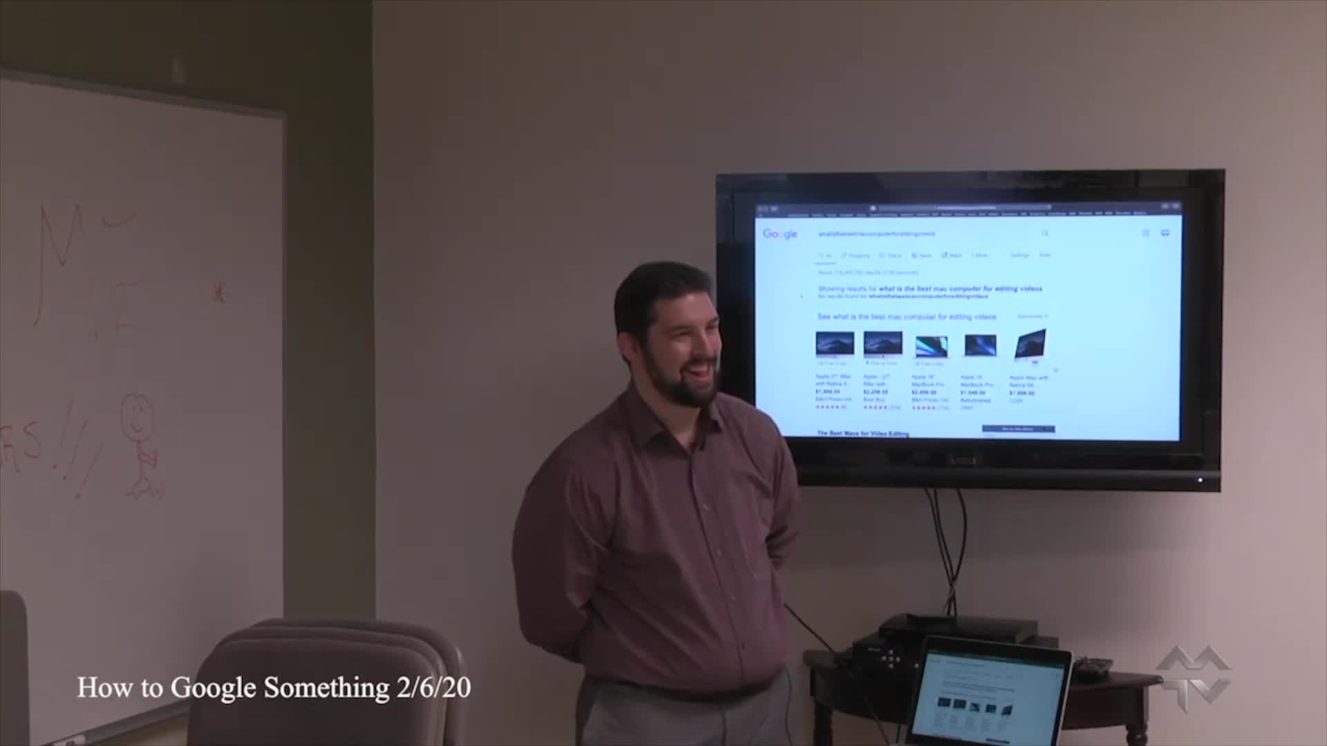 Thumbnail image for Senior Tech Class - How to Google Something
