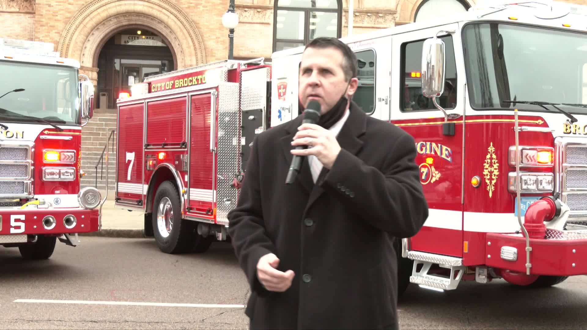 Thumbnail image for Brockton Fire Department New Fire Trucks Revealing (1-14-21)