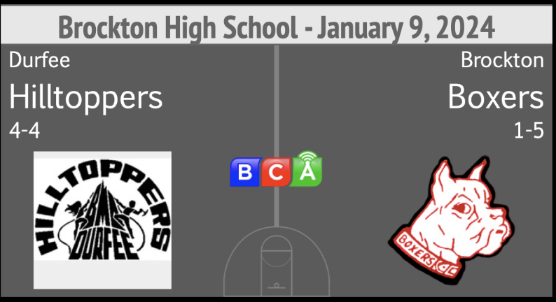 Thumbnail image for Brockton High School Boys Basketball vs Durfee (1-9-24)