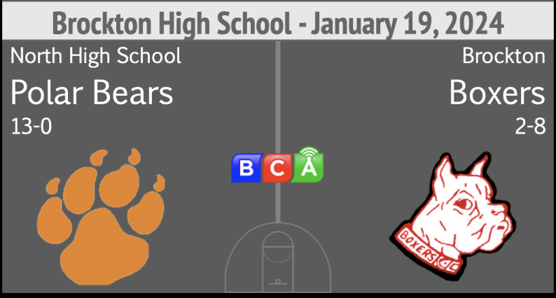 Thumbnail image for Brockton High School Boys Basketball vs North High School (1-22-24)