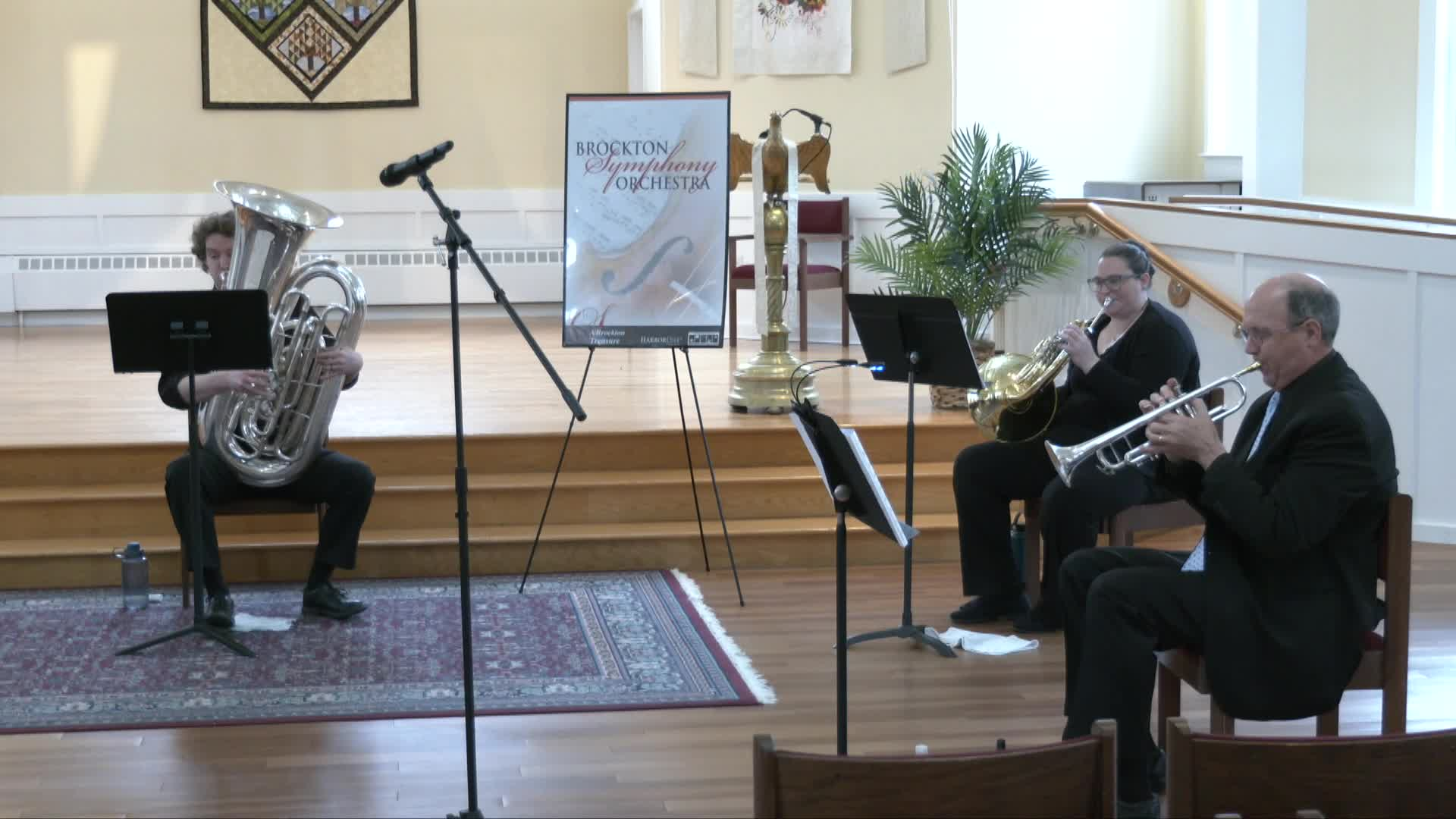Thumbnail image for Brockton Symphony Orchestra - Music Matters Chamber Music Series - Bailey Street Brass
