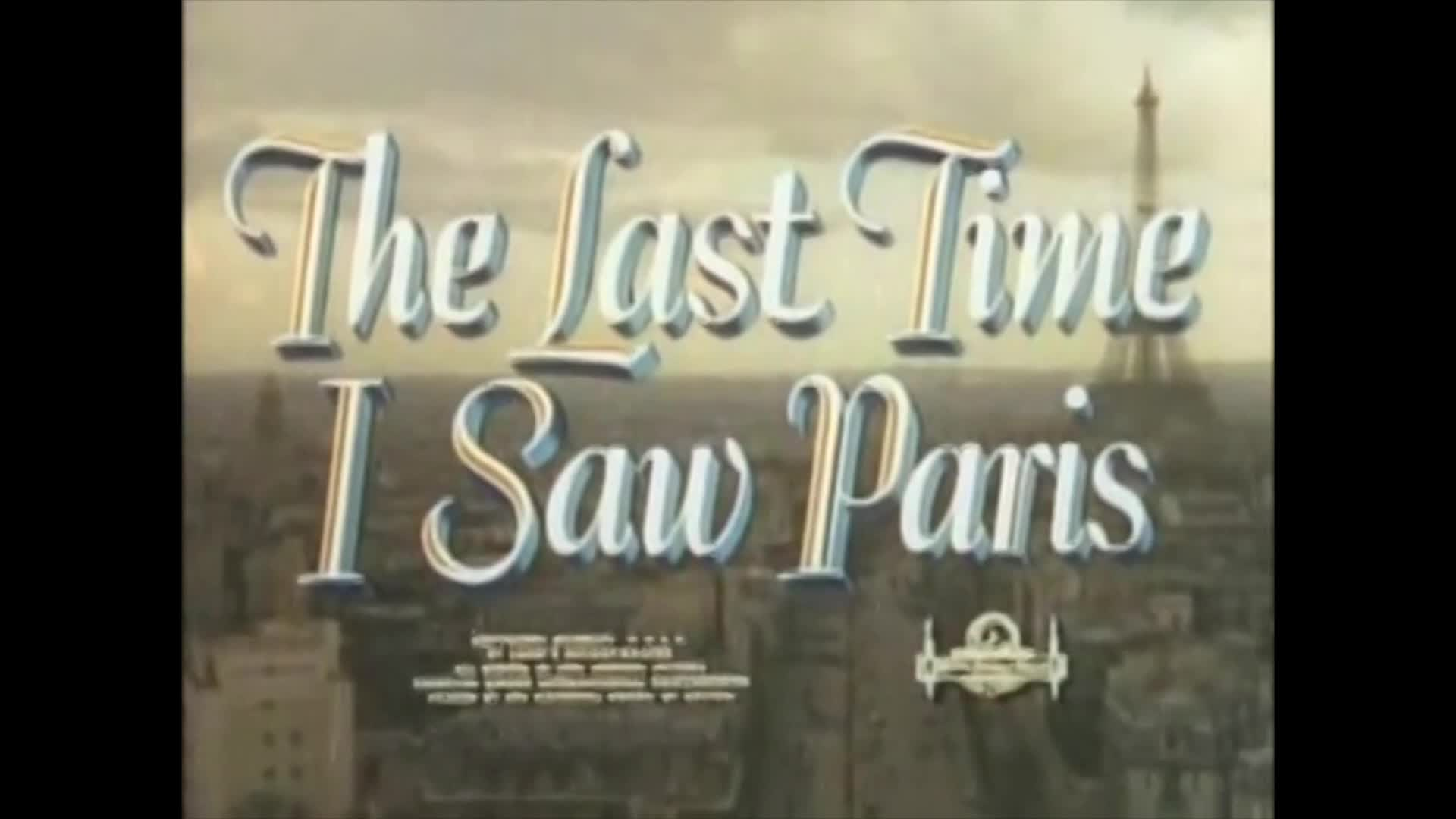 Thumbnail image for BCA Film Night - The Last Time I Saw Paris - 1954