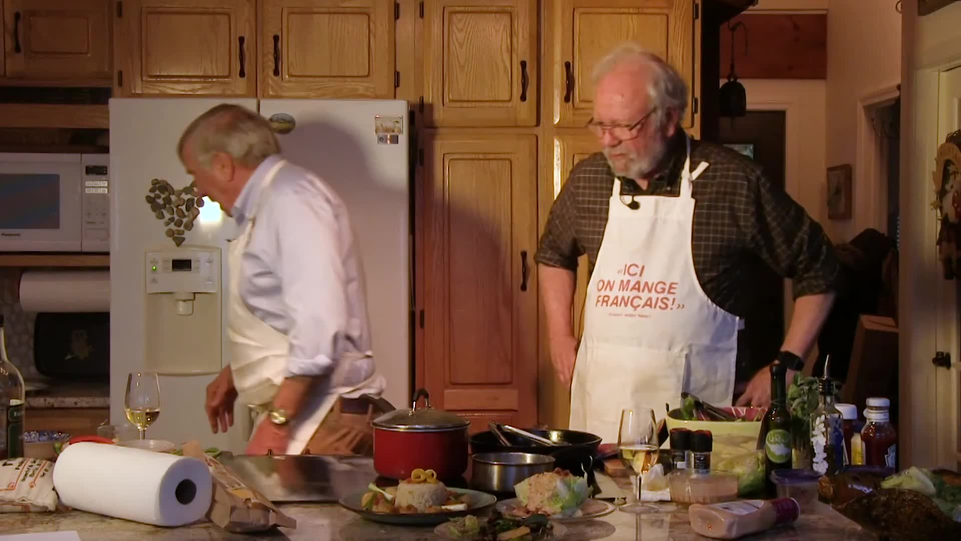 Thumbnail image for Grumpy Old Men Cooking - Scallops & Salads