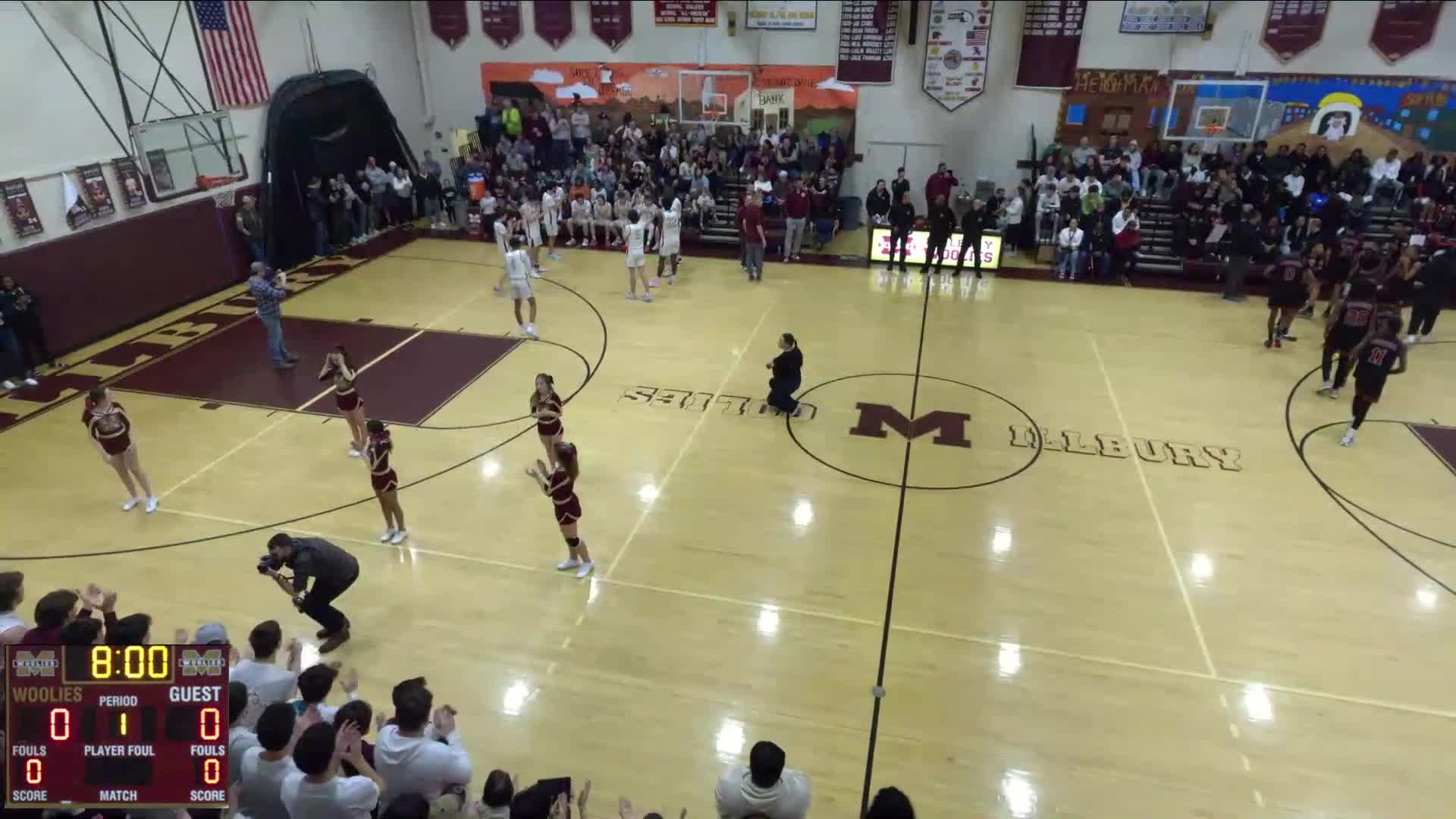 Thumbnail image for New Heights Charter School of Brockton Boys Basketball at Millbury - Round of 16 Playoffs (3-6-24)