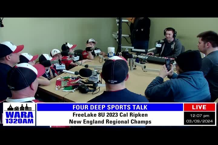 Thumbnail image for Four Deep Sports Talk Ep.112 8U FreeLake New England Champions (03/12/2024)