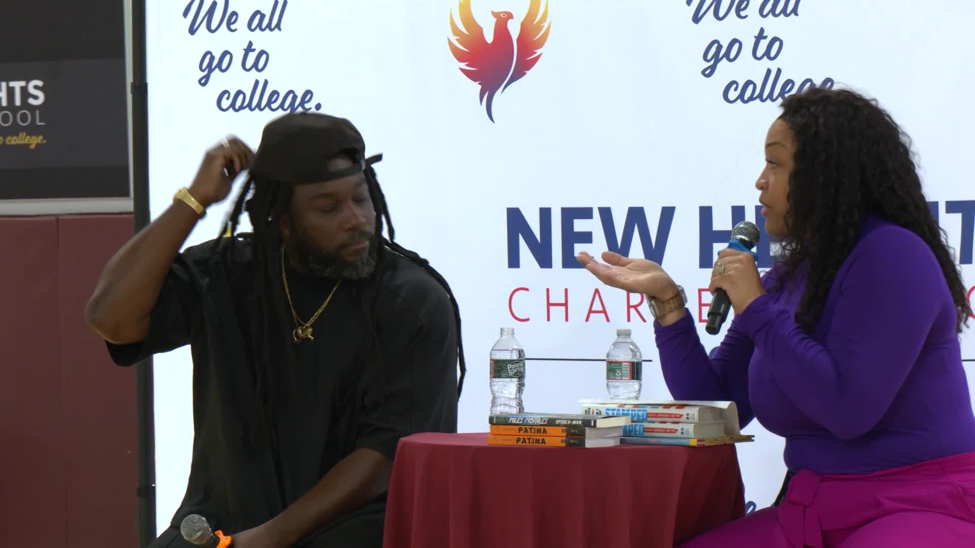 Thumbnail image for New Heights Charter School - Jason Reynolds Author Presentation (05/15/2024)