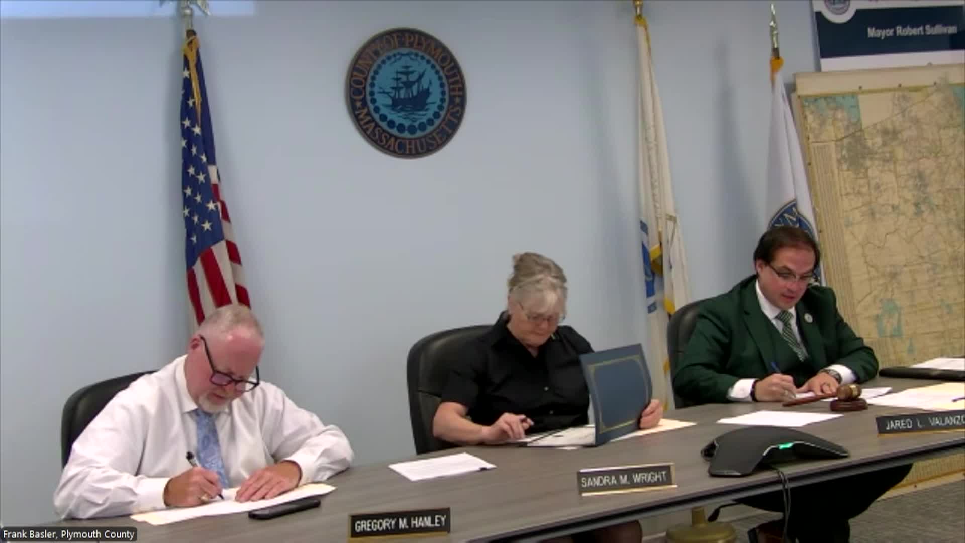 Plymouth County Commissioners Meeting (8/19/2025)