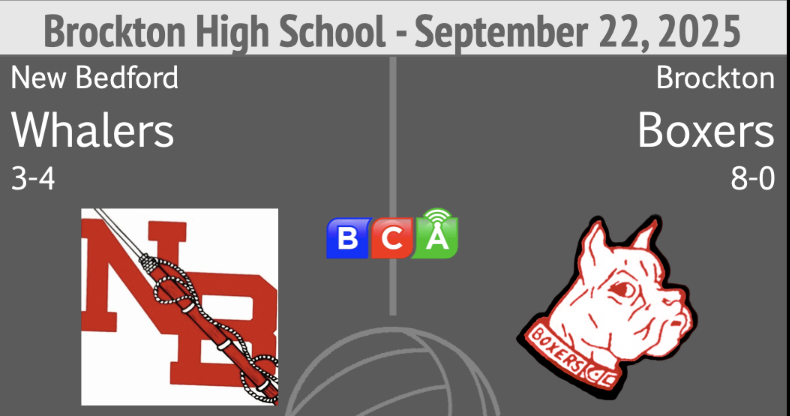 Brockton High School Girls Volleyball vs New Bedford (9-22-25)