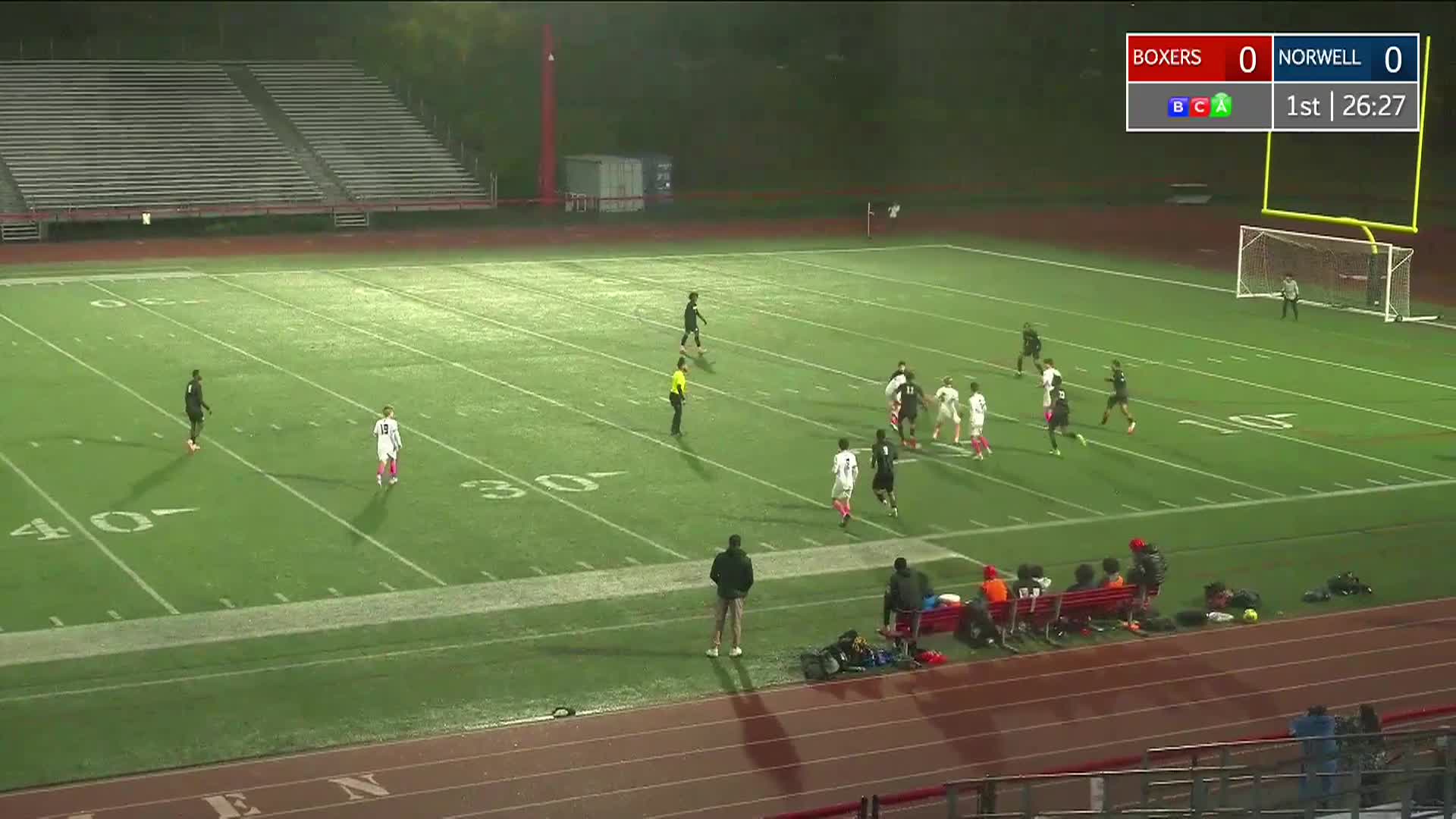 BHS Boys Soccer Vs Norwell (10/14/2025)