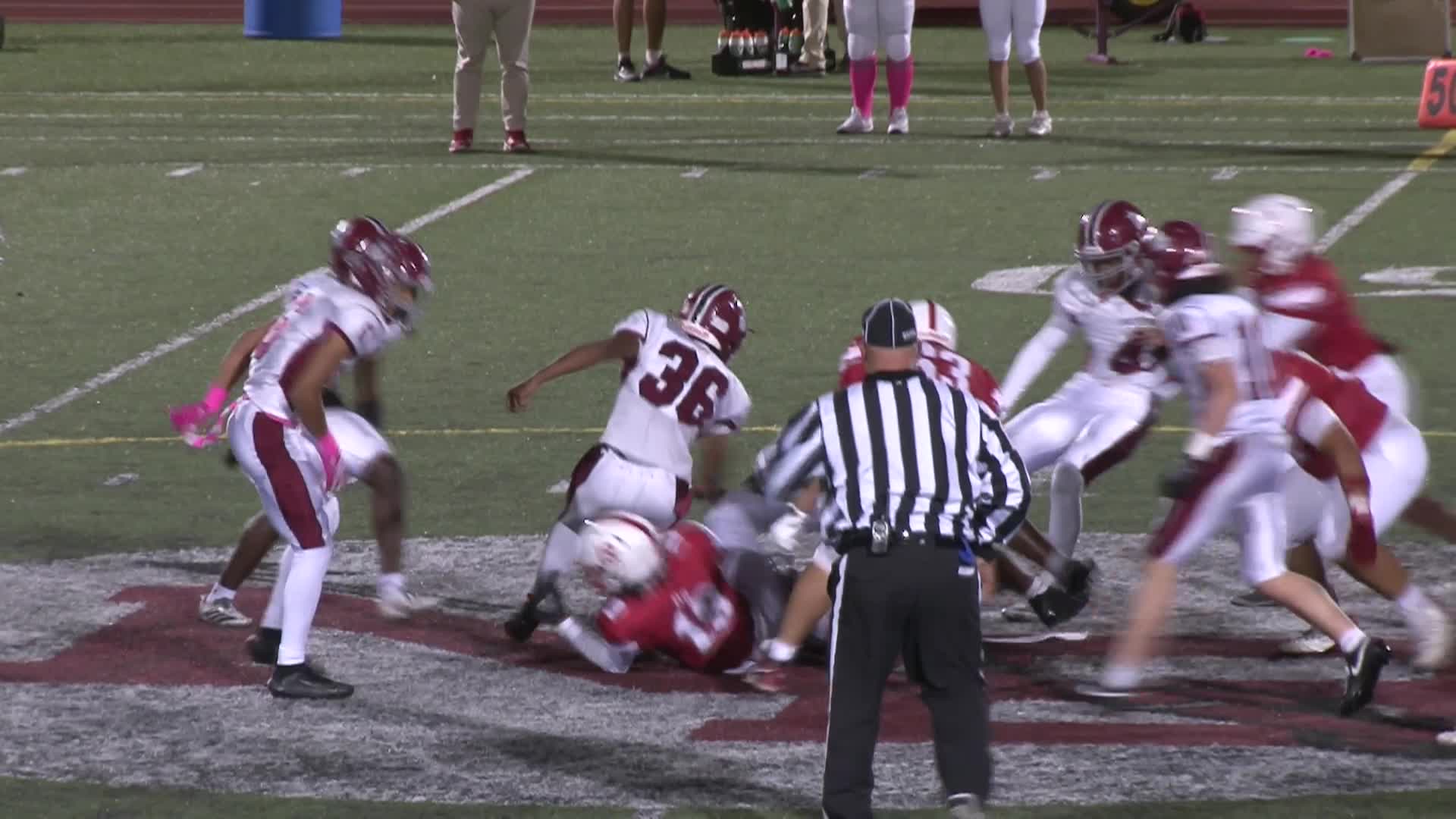 Football NB vs Brockton 10-24-25