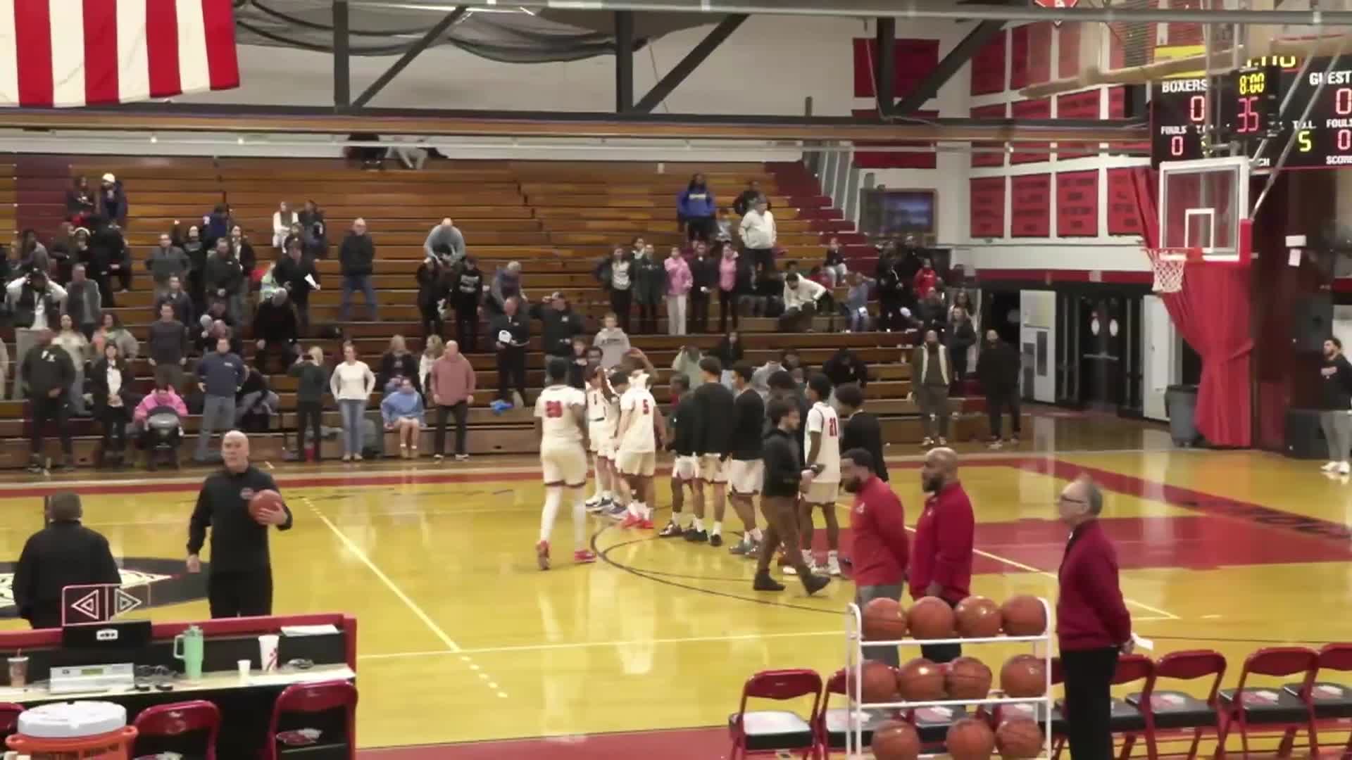Brockton High School Boys Basketball Vs Marshfield (12-30-25)