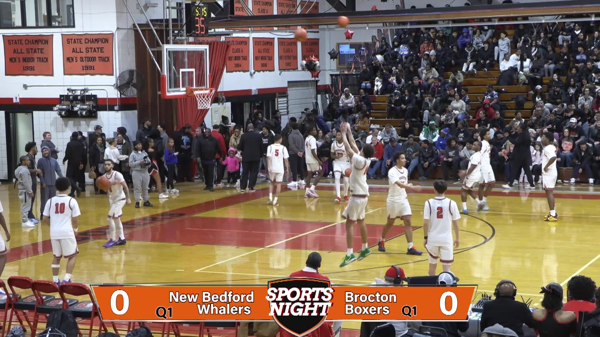 Brockton High School Boys Basketball Vs New Bedford (02-06-26)