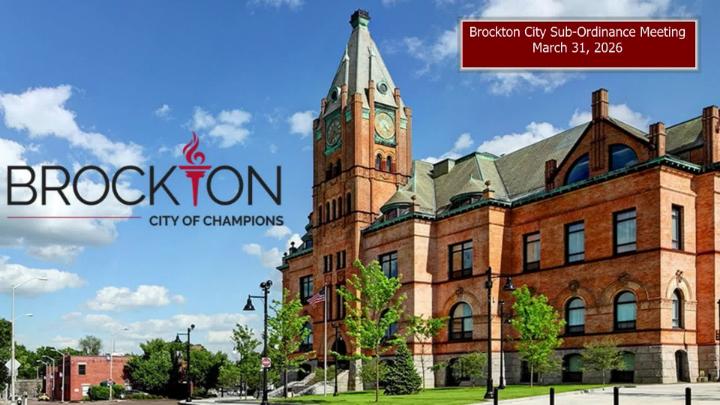 Thumbnail image for Brockton Ordinance Sub-Committee Meeting (03/31/2026)