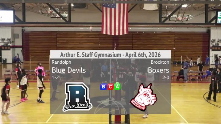 Thumbnail image for Brockton High School Boys Volleyball Vs Randolph (04-06-26)