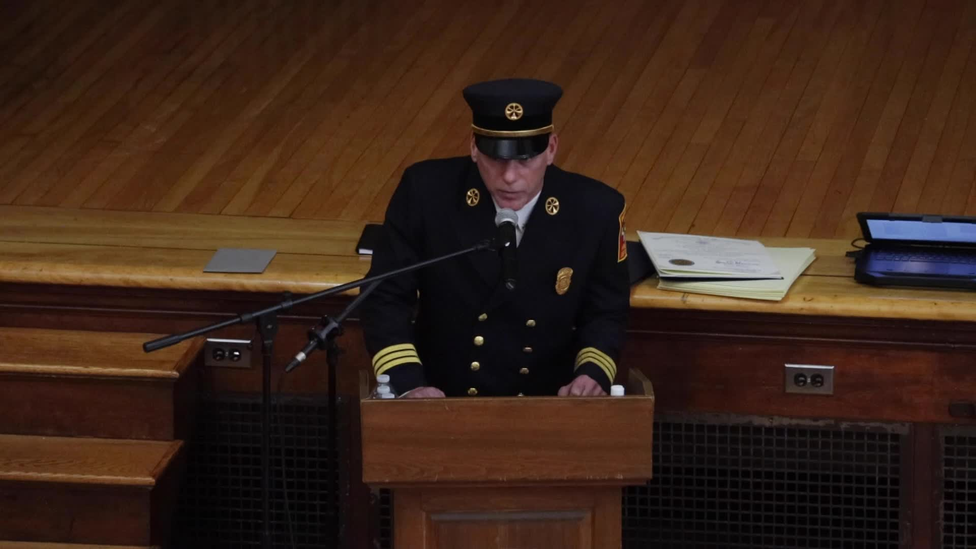 Thumbnail image for Brockton Firefighters Drill School Graduation (1-14-22)