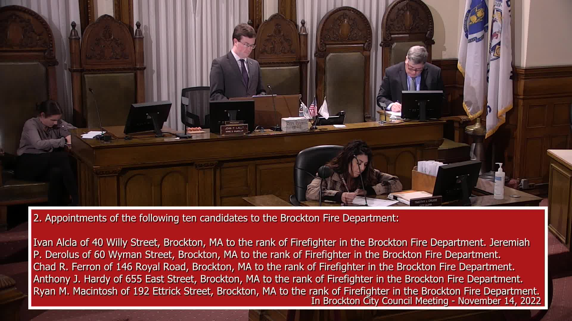 Thumbnail image for Brockton City Council Meeting (11-14-22)